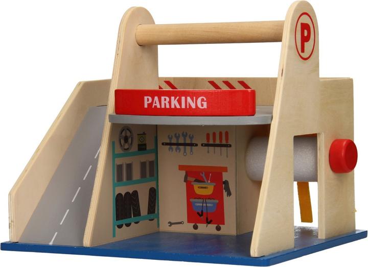 Actual product image Wooden parking garage