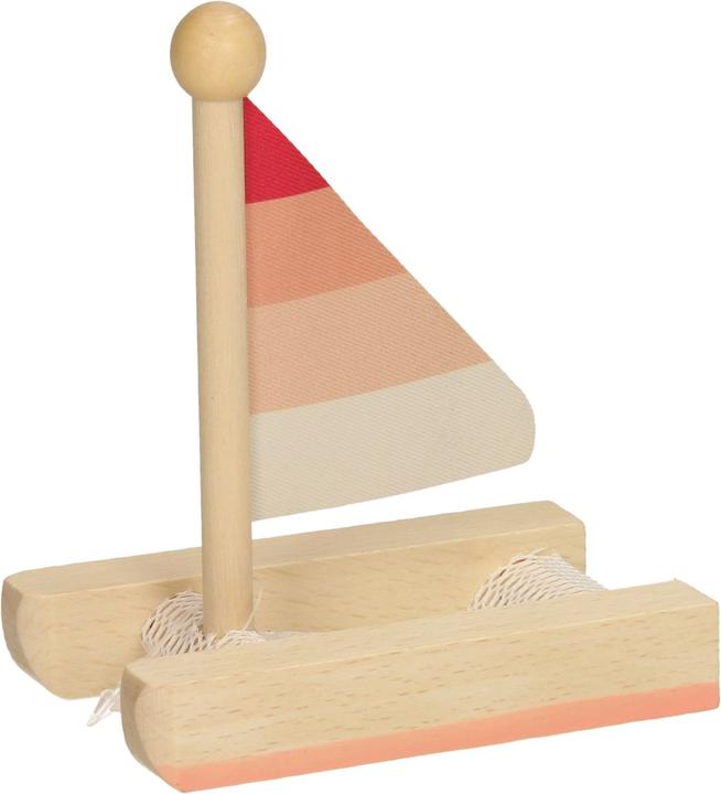 Image du produit Catamaran en bois -Rouge