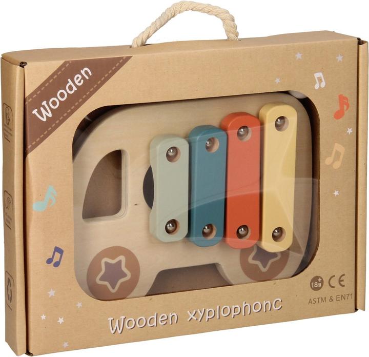 Actual product image Xylophone wood - car