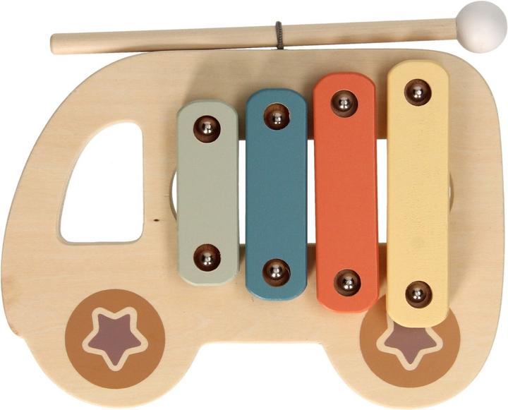 Actual product image Xylophone wood - car