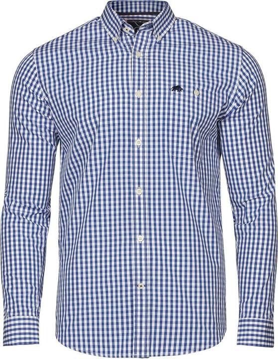 Immagine prodotto Raging Bull Camicia Classico Percalle, a Quadretti Manica Lunga Uomo (XL)