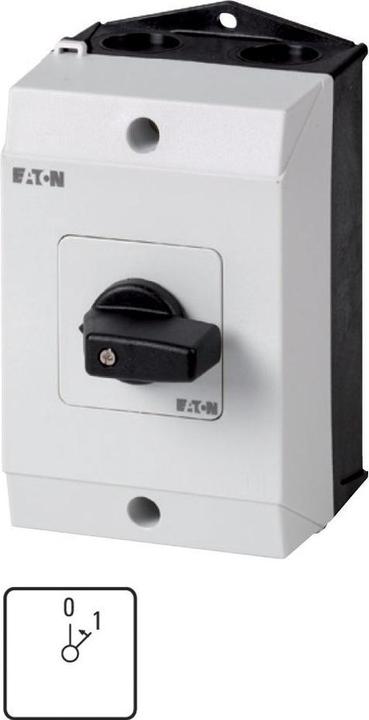 Actual product image Eaton ON push-button, T0, 20 A, surface-mounted, 2 222603