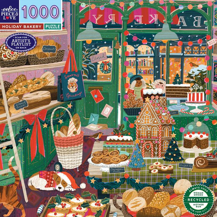 Produktbild Eeboo Holiday Bakery (1000 Teile)