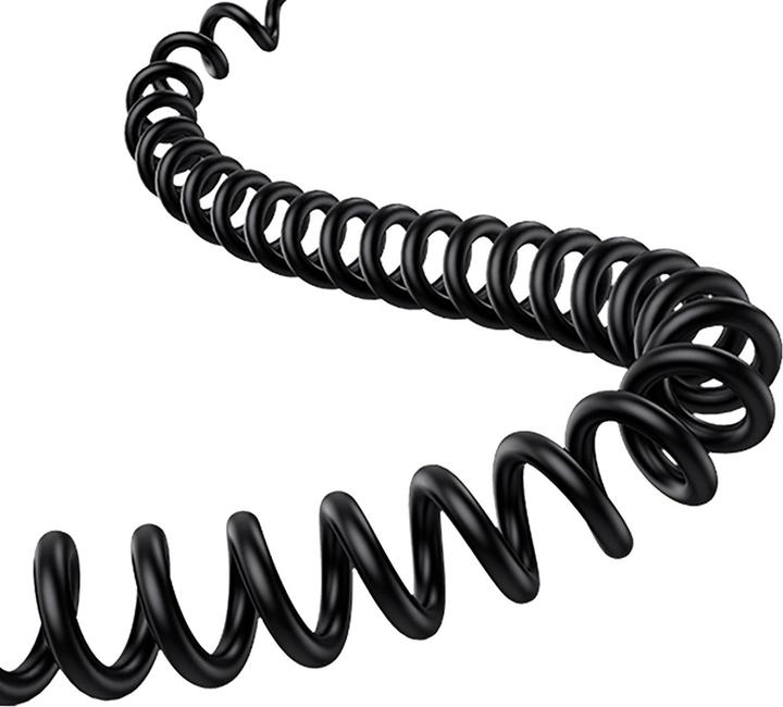 Image du produit Baseus Chargeur de voiture circulaire en plastique (U+C) + câble (C&L) 60W Cosmic Black