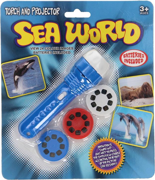 Actual product image Projection flashlight - underwater world