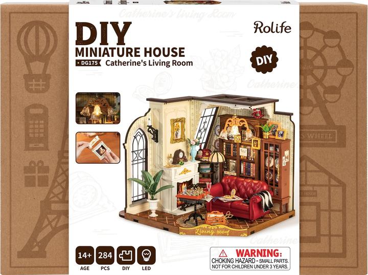 Image du produit Robotime Bausatz Catherine's Living Room
