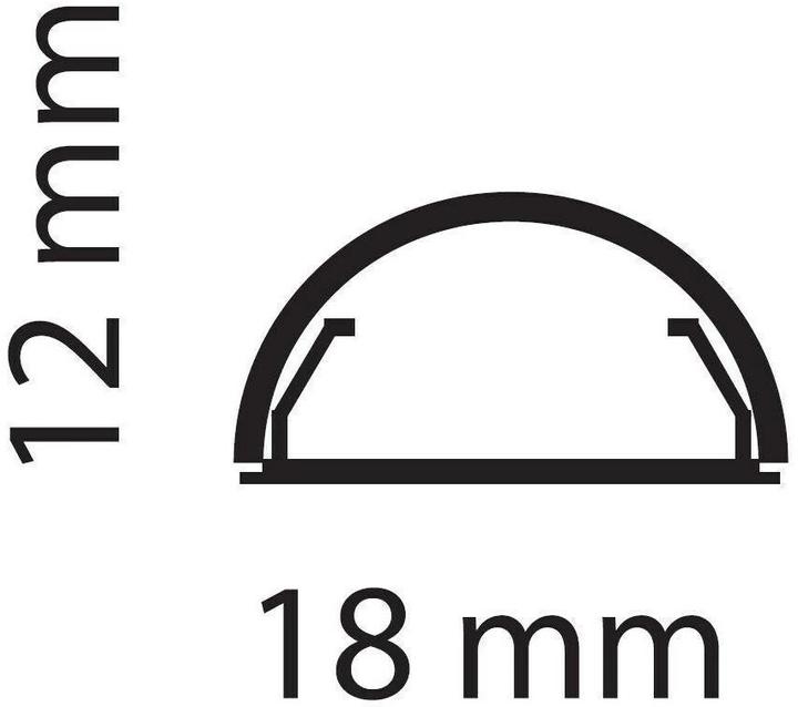 Produktbild Multibrackets Kabelkanäle (Kabelkanal, 1100 mm)