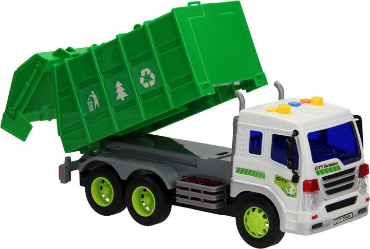 Productafbeelding Wenyi Vuilniswagen licht & geluid 1:16