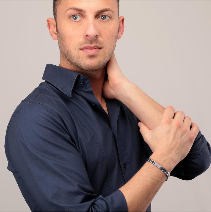 Produktbild Maserati Armband (21 cm, Edelstahl, Keramik)