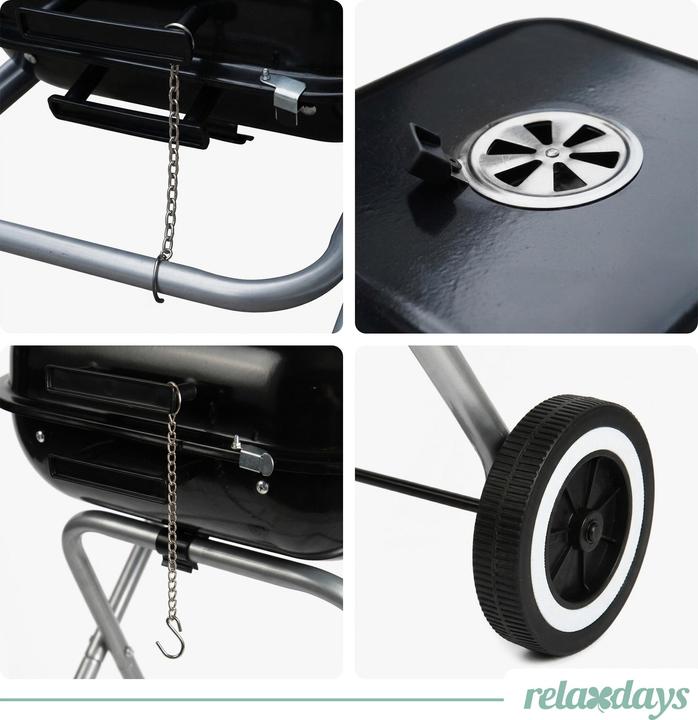 Actual product image Relaxdays Charcoal grill (46.50 cm)