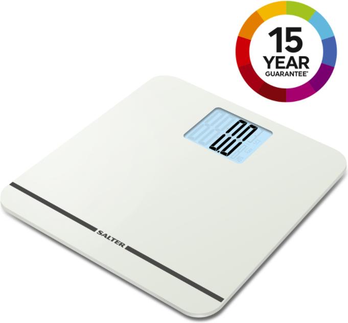 Produktbild Salter 9075 WH3R Max Electronic Bathroom Scale baltas (250 kg)