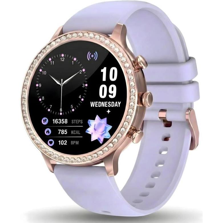 Gravity Smartwatch Różowe Złoto Pasek i Bransoleta GT5-7, Smartwatch