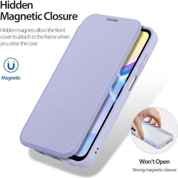 Actual product image Dux Ducis Skin X Pro Magnetic Stand leather case (Samsung Galaxy A15 5G)