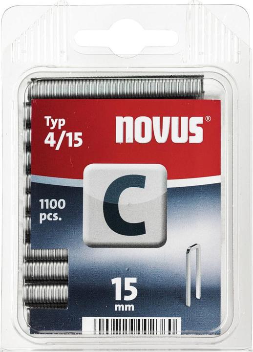 Actual product image Novus Narrow back staples 4/15