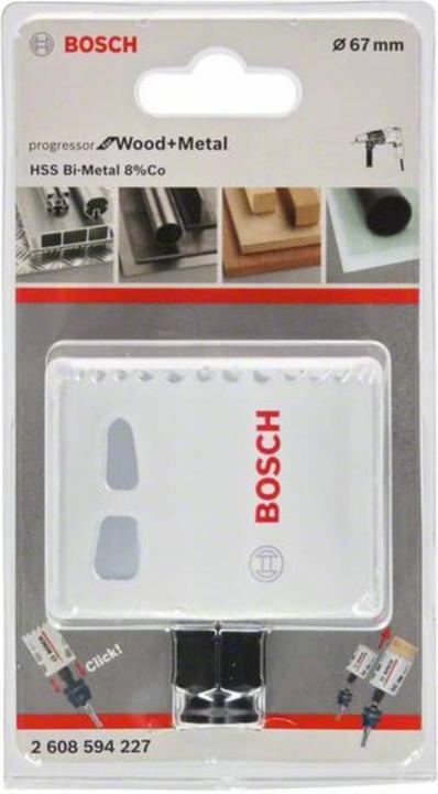 Image du produit Bosch Professional Zubehör Scie cloche Progressor for Wood and Metal, 67 mm (67 millimètres)