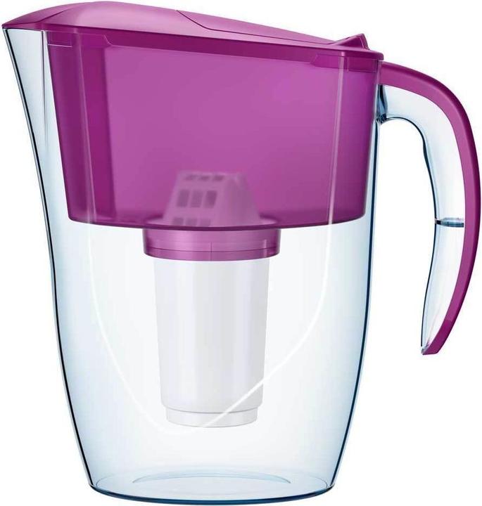Aquaphor Smile 2.9 l Jug Transparent, Fuchsia + A5 MG
