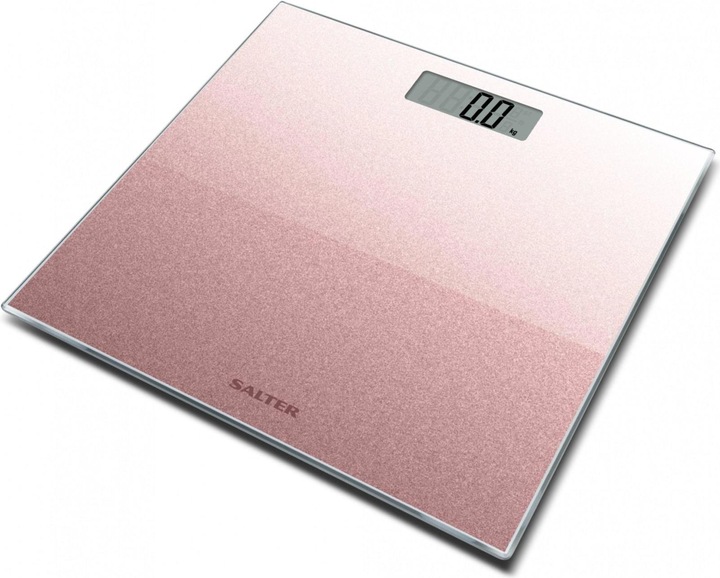 Actual product image Salter 9037 RGGL3R Rose Gold Elec Scale (180 kg)