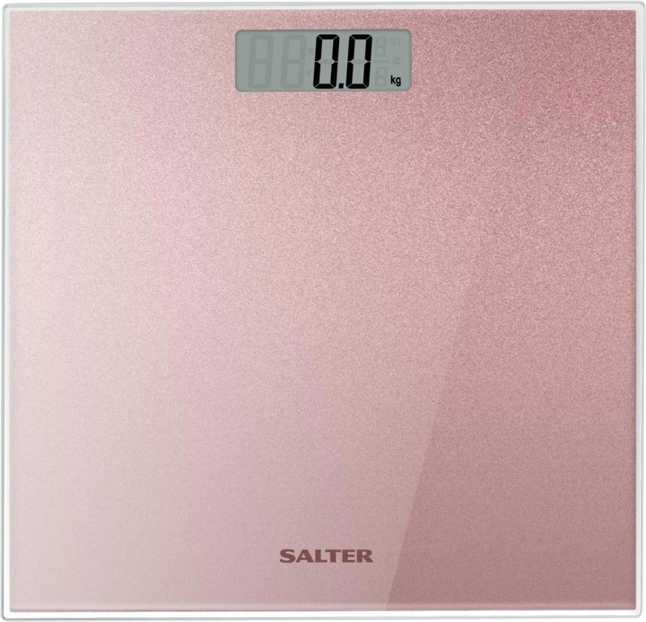 Actual product image Salter 9037 RGGL3R Rose Gold Elec Scale (180 kg)