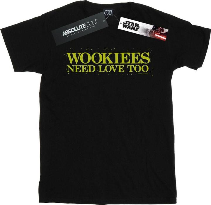 Produktbild Star Wars Wookiees Need Love Too TShirt (L)