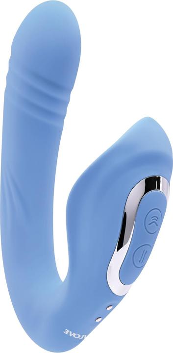 Produktbild Evolved Tap and Trust Vibrator Hellblau