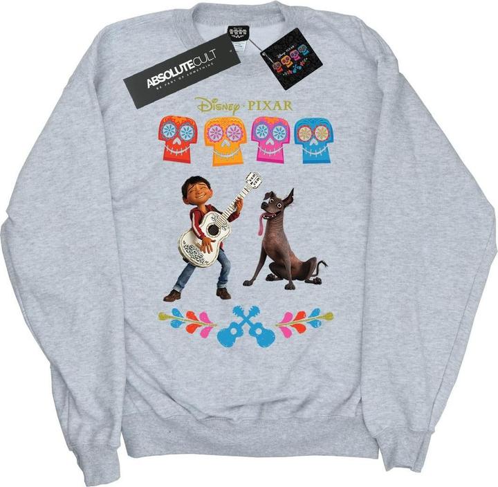 Actual product image Disney Girls Coco Miguel Logo Sweatshirt (140, 146)