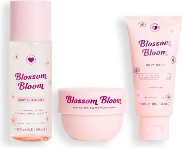 Image du produit I Heart Revolution Coffret cadeau bain et corps Blossom Bloom Mini cheveux tout-en-un (Kit de soins capillaires)
