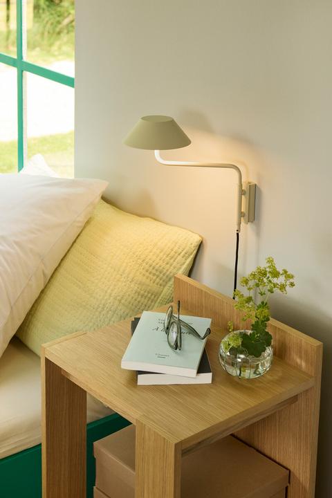 Actual product image Hübsch Merge Bedside Table Natural (37 x 37 x 70 cm)