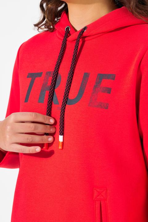 Produktbild Ulla Popken Hoodie, True, Kapuze, Kordel, Taschen, Langarm (56)