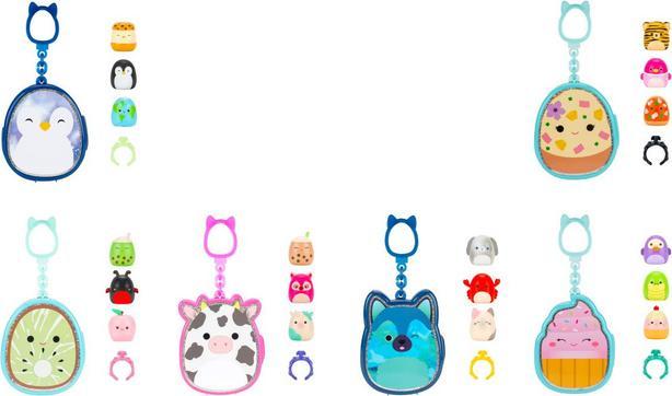 Actual product image Jazwares Squish-a-longs rucksack clips