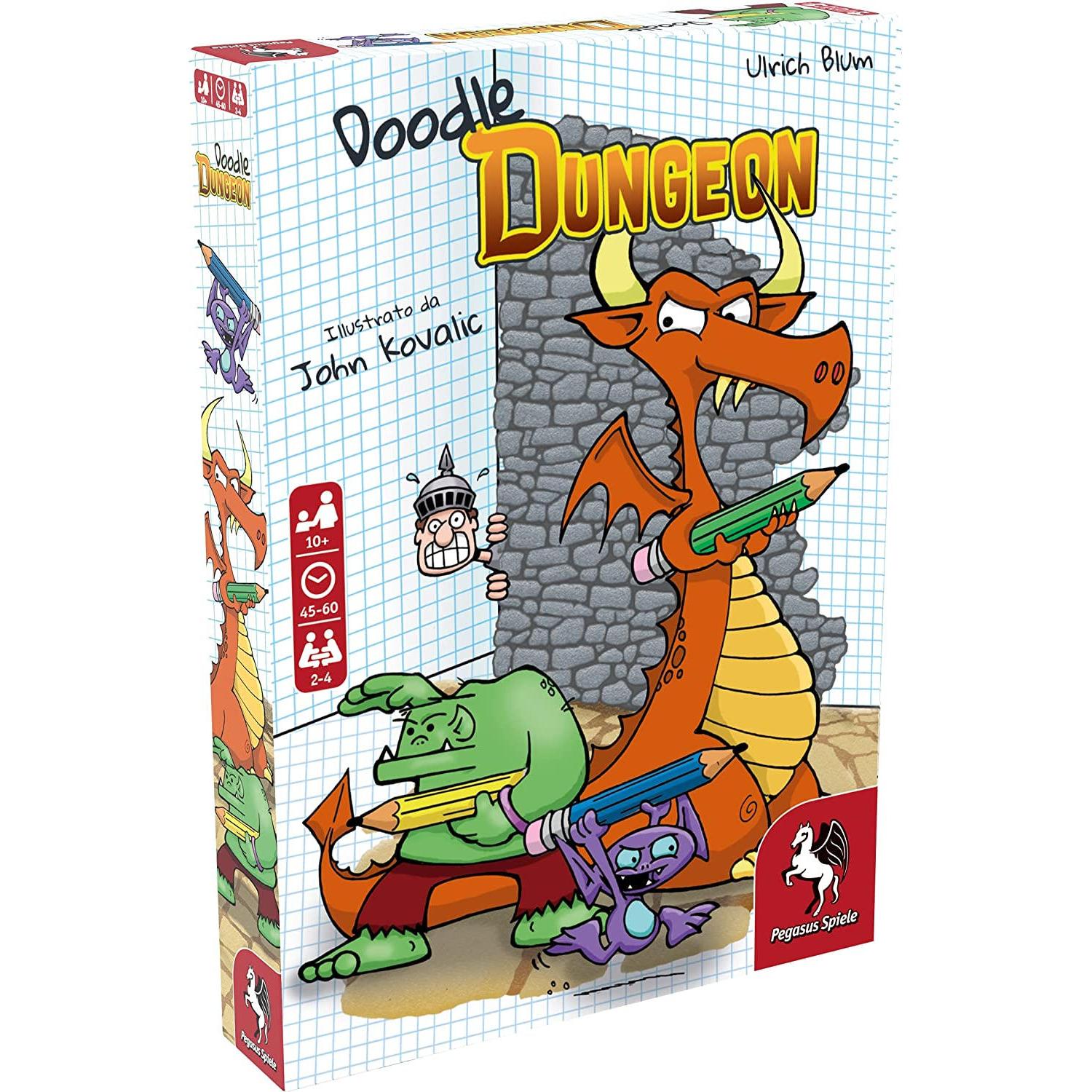 Asmodée Doodle Dungeon - Ed. Italian