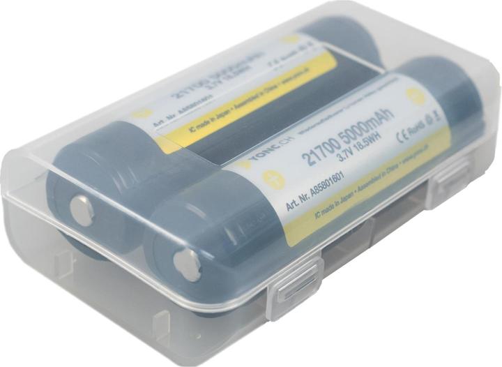 Actual product image Yonc 21700 Li-Ion battery with 5000 mAh (One size)