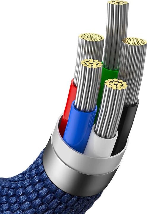 Produktbild Baseus Crystal Shine Series Fast Charging Data Cable Type-C to iP 20W 2m Blue (2 m, USB 2.0, 20 W)