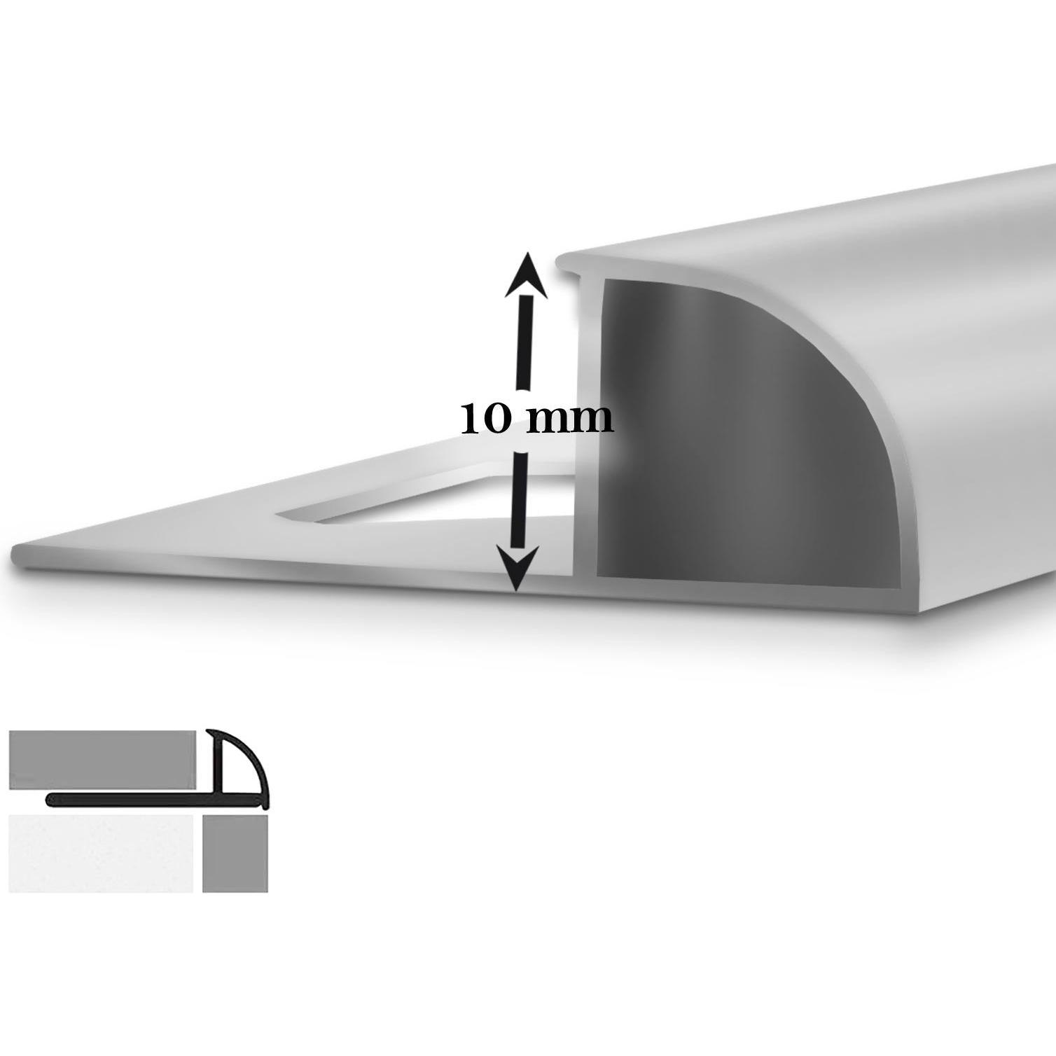 Karat, Profil + Stange, Fliesenprofile D-Form