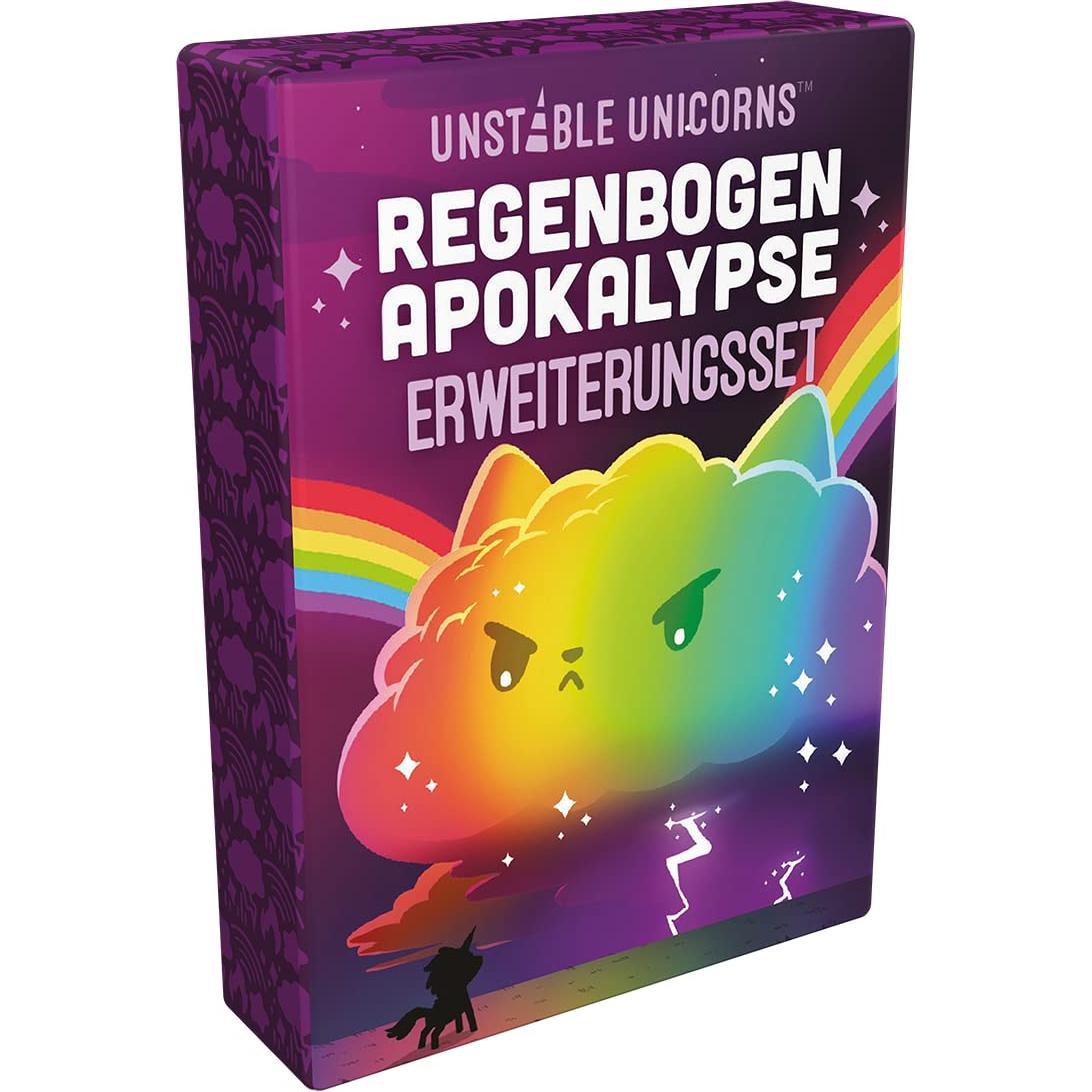 Unstable Games Multicolore Ttud0006 - Unicorni Instabili - Apocalisse Arcobaleno, Per 2-8 Giocatori, Da 8 Anni, Espansione It. (Tedesco, 2 - 8 Giocatori)
