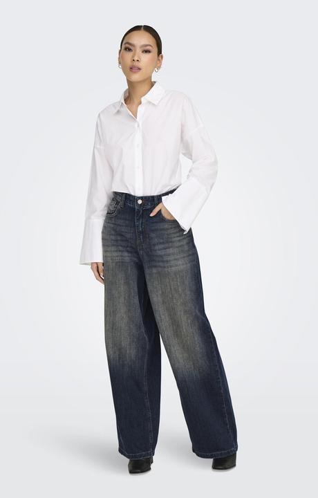 Produktbild Only ONLDEMI Mittlere Taille Weiter Beinschnitt Jeans Jeans mit weitem Bein (W32/L34)