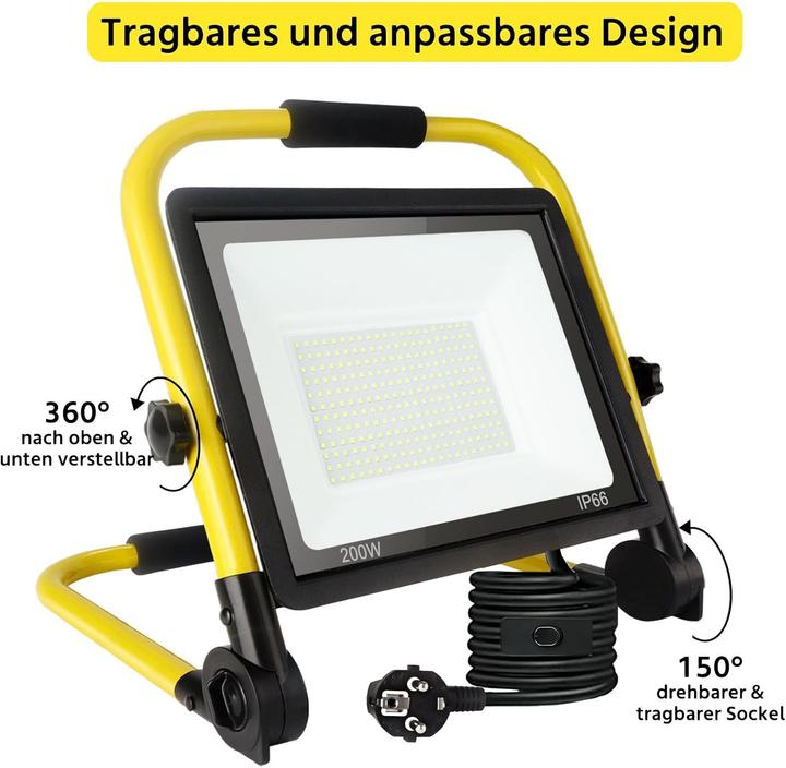 Produktbild Psatfito G LED-Baustrahler (21600 lm)