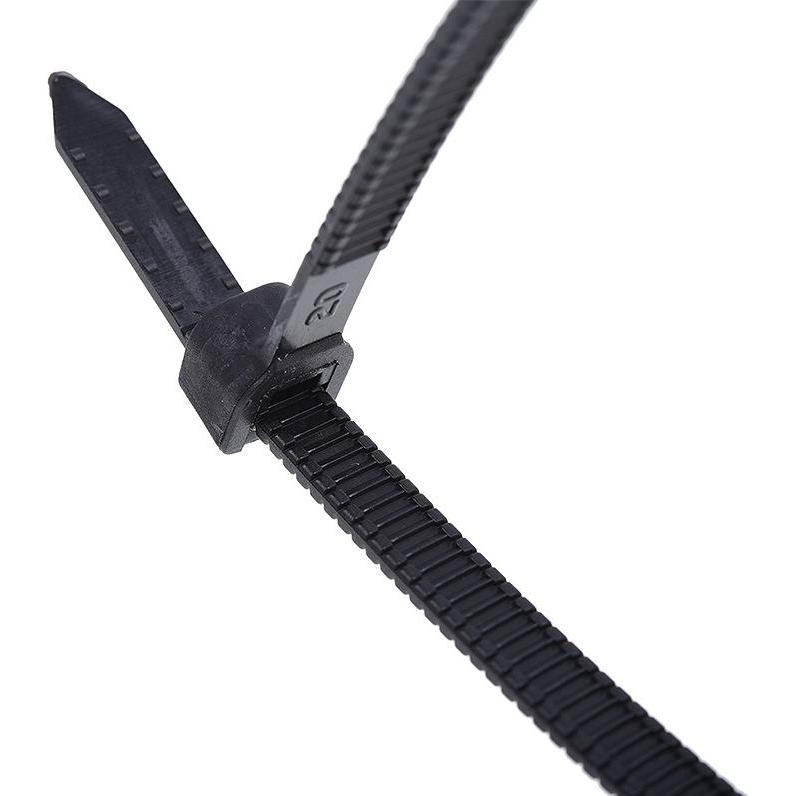 Thumbnail - Phobya, Kabelbinder, Kabelbinder Twist Tail™ schwarz 4,7x180mm (180 mm, 10 Stk.)