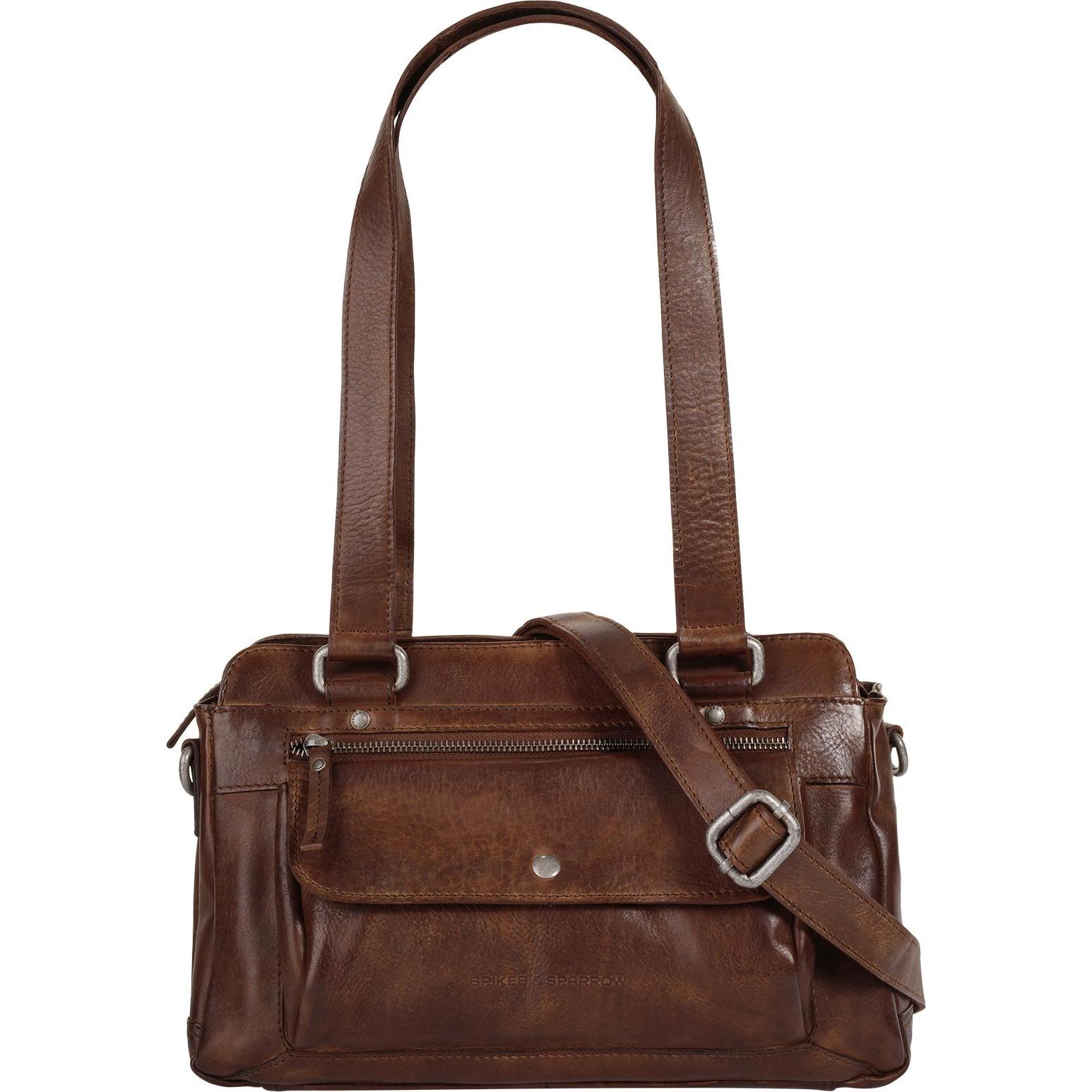 Spikes & Sparrow, Handtasche, Handtasche, Braun
