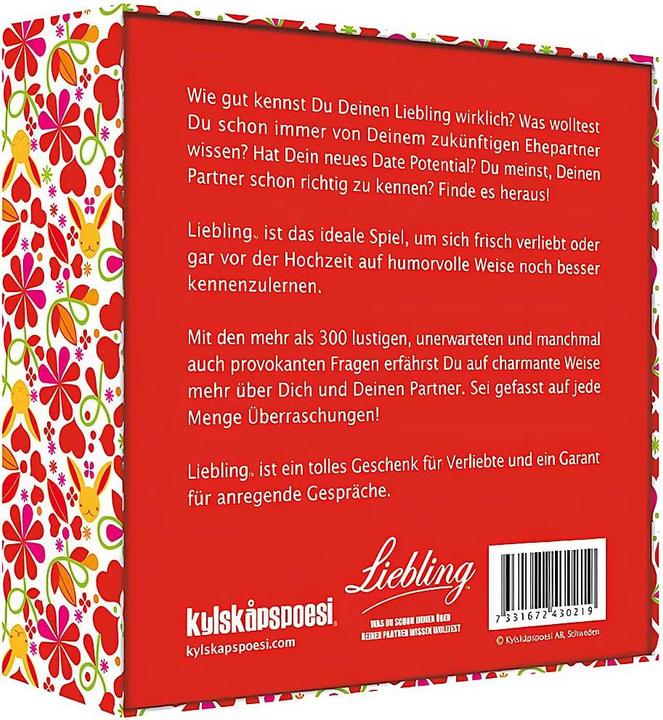 Actual product image TOP Darling (German, 2 - 6 Players)