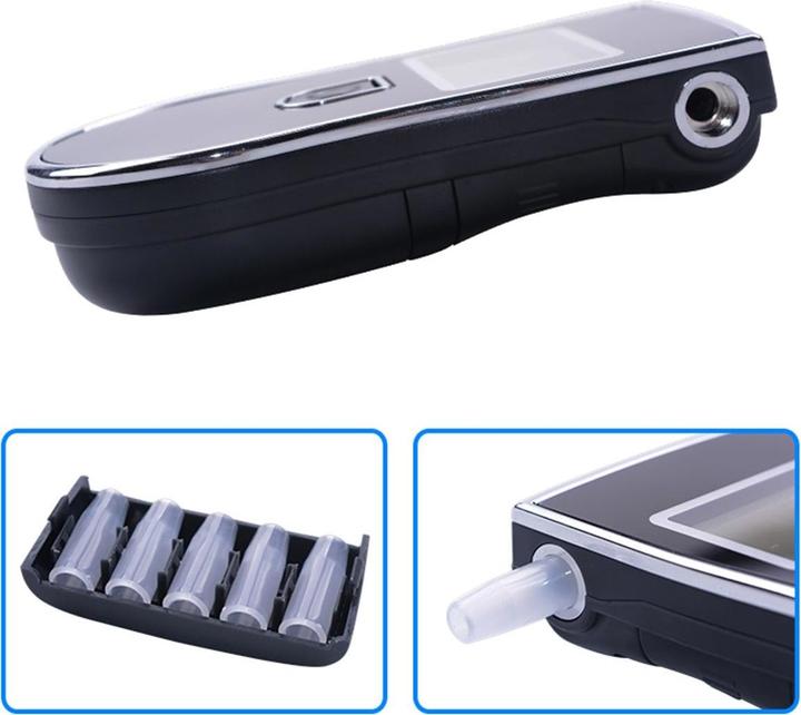 Image du produit ATL Telecom Ltd AL6 LCD breathalyzer avec embouts buccaux