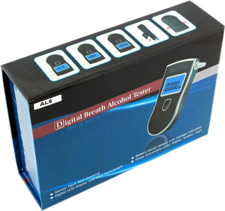 Image du produit ATL Telecom Ltd AL6 LCD breathalyzer avec embouts buccaux