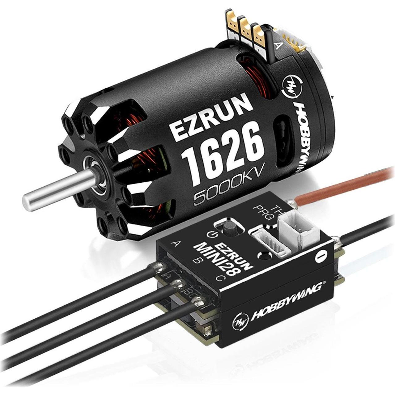 Hobbywing Brushless-Antriebsset Ezrun Mini28 Combo 1626SD 5000kV