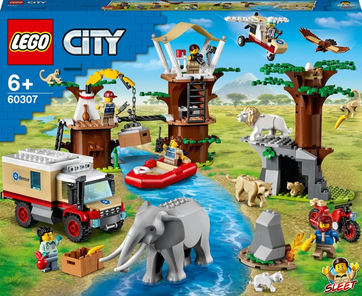 LEGO Tierrettungscamp (60307, LEGO City, LEGO Seltene Sets)