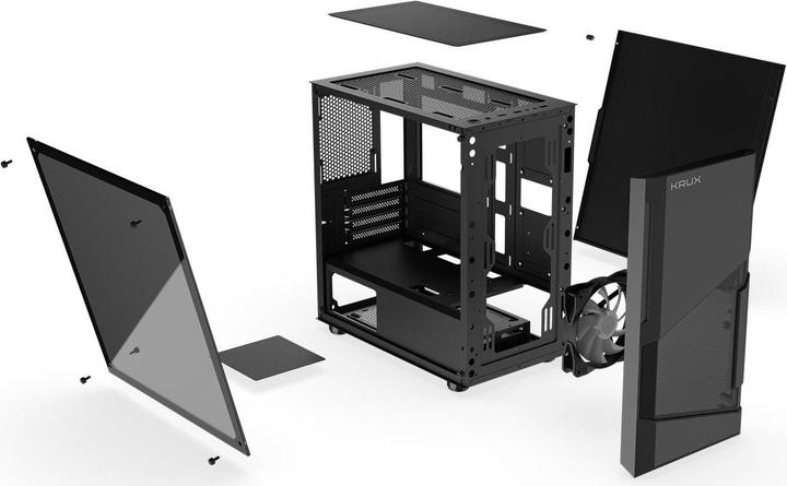 Actual product image Krux Cosmo (mATX, Mini-ITX)