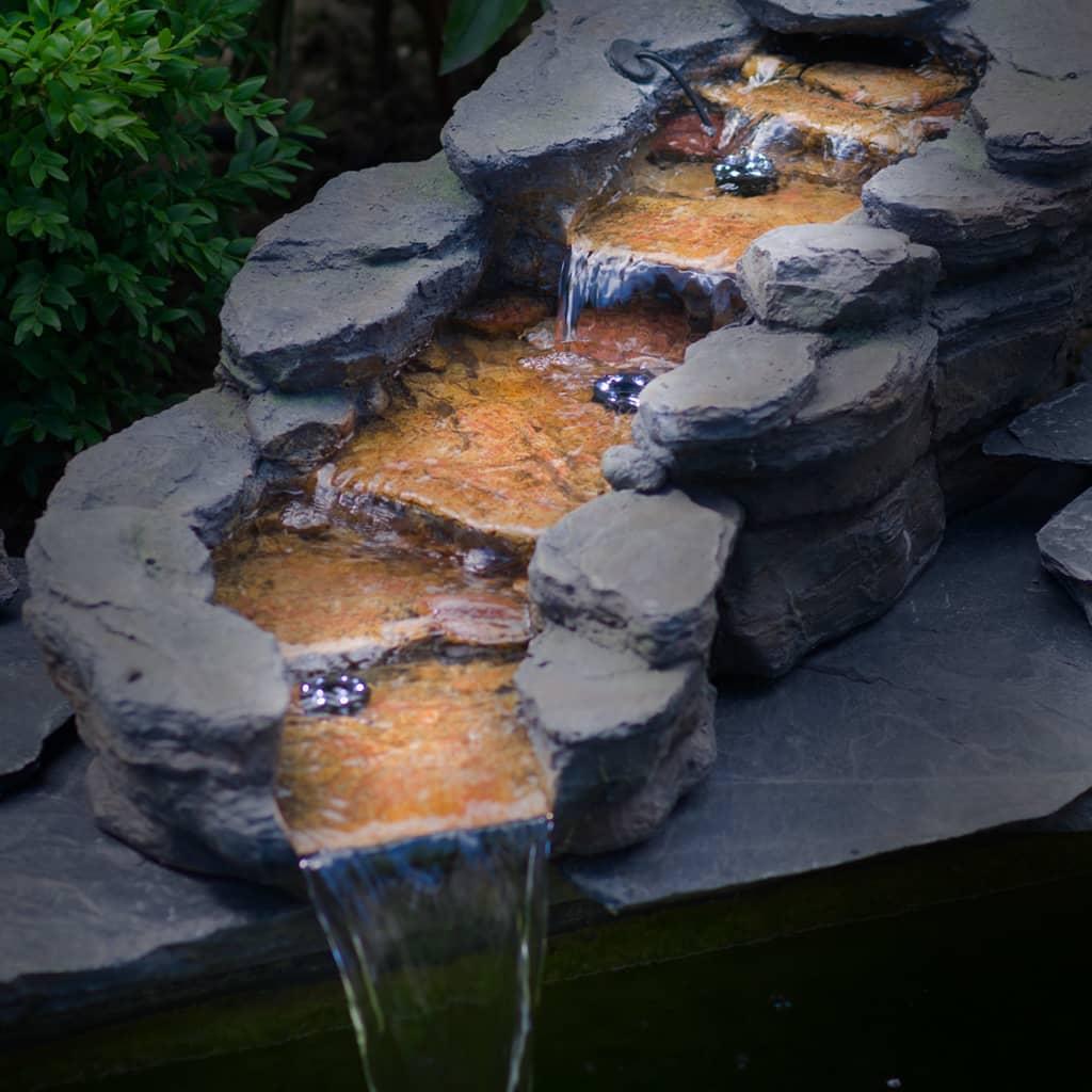 Thumbnail - Ubbink, Brunnen + Gartenteich, Wasserfall zum Garten, links, CAZORLA
