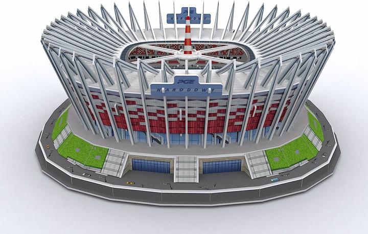 Actual product image Cubicfun Puzzle 3D PGE National Stadium (105 pieces)