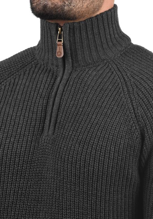 Immagine prodotto Solid Xenox Maglione In Maglia Grossa Pullover Con Collo Alto In Cotone 100% (M)