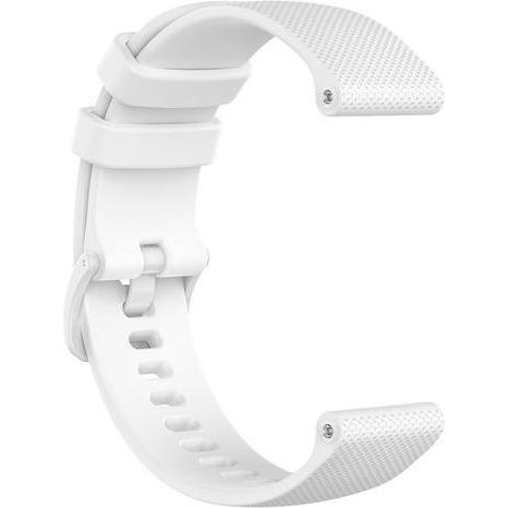 Thumbnail - Strap-it Silikonarmband (20 mm, Silikon), Uhrenarmband, Weiss