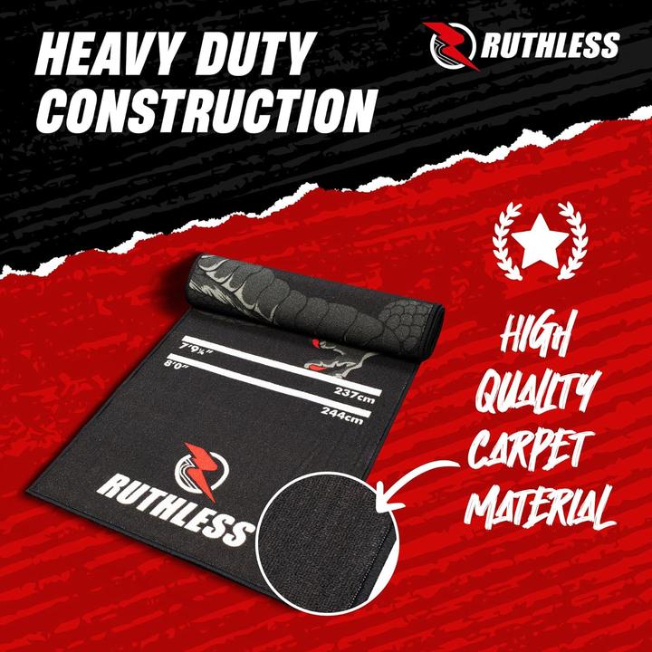 Image du produit ‎Ruthless Tapis de fléchettes dragon