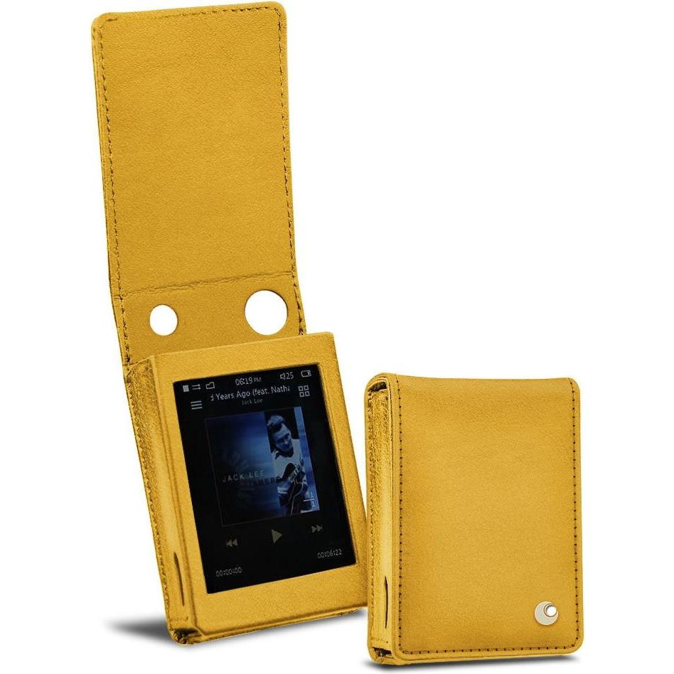 Noreve Lederschutzhülle vertikal, MP3 Tasche + Hülle, Gelb